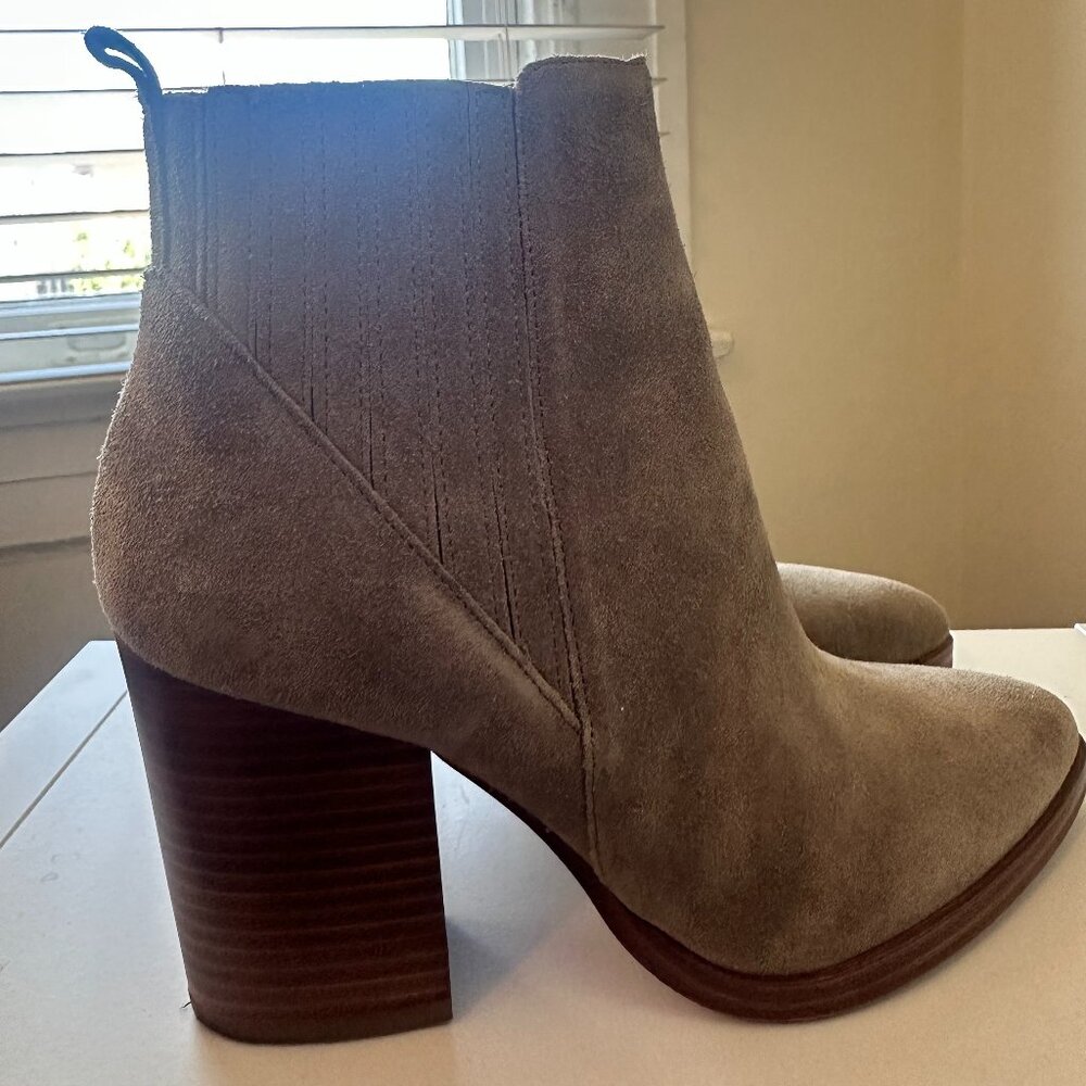 Marc Fisher Alva Pointy Toe Suede Bootie - Picture 3 of 6